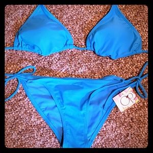 Brand New Turquoise 2pc Bikini